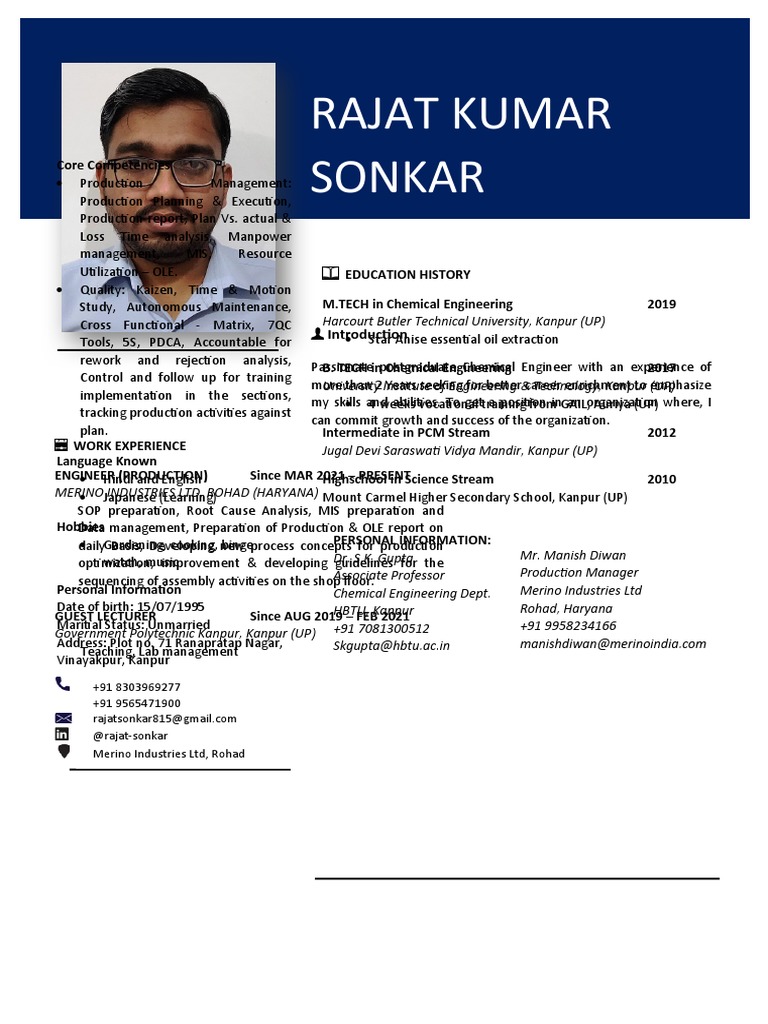 Rajat Resume | PDF