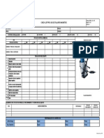 SST. Check List Taladro Magnetico