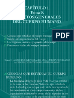 1.0. Aspectos Generales Del Cuerpo Humano