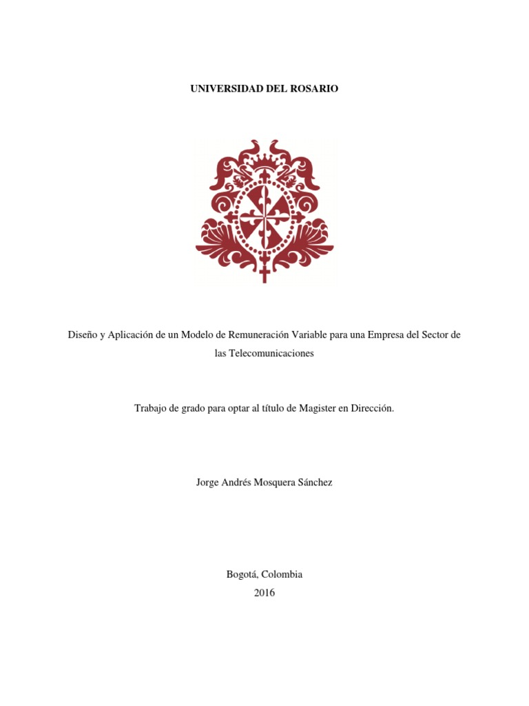 Modelo de Remuneración Variable para Una Empresa | PDF