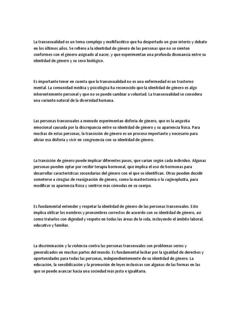 Transexual I Dad | PDF