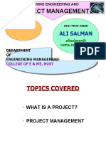 Project Management: Ali Salman