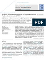 Adaptation and Psychometric Properties of Lexington Attachment To Pets Scale (Brasil)