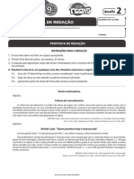 Sae Desafio Teens 02 Folha de Redacao 9o Ano 2023