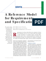 A Reference Model For Specification and Requirements Book