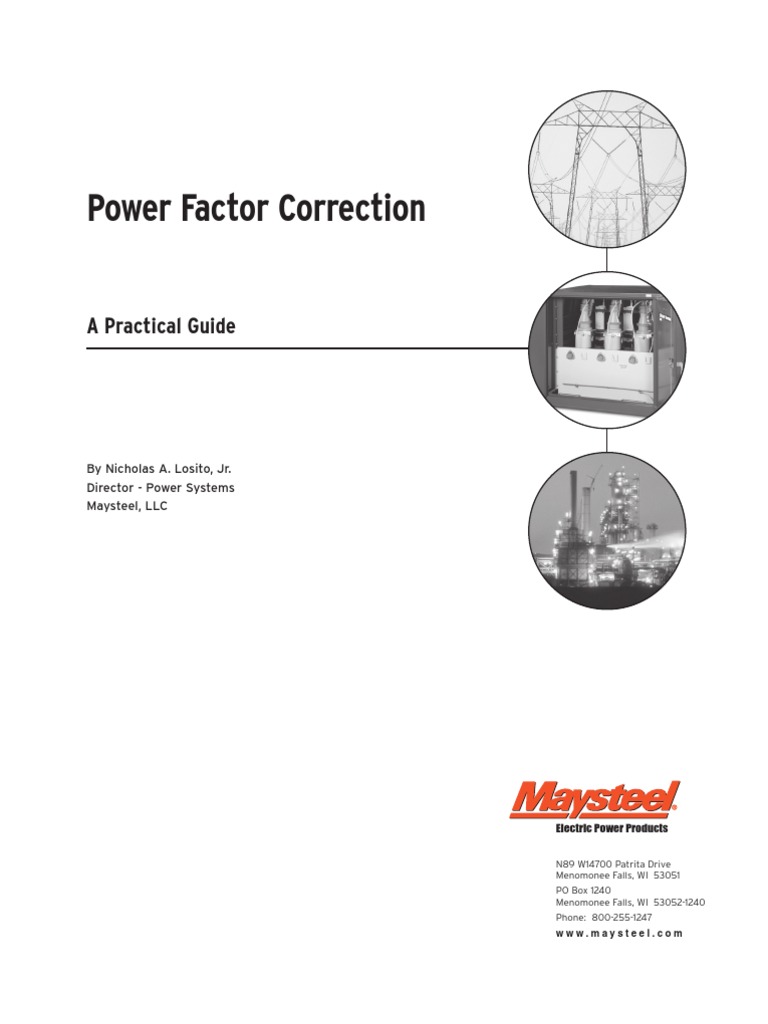 Power Factor Correction Guide PDF Ac Power Capacitor