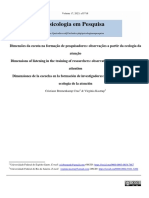 Dimensoes Da Escuta Na Formacao de Pesqu