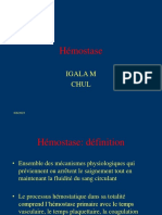1 Hémostase Introduction Et Hémostase Primaire