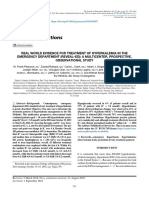 Real World Evidence For Treatment of Hyperkalemia in The Emergency Department A Multicenter, Prospective, Observational Study