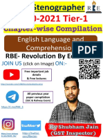 2020-2021 Tier-1: English Language and Comprehension
