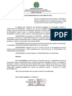 Resoluo N 033-Proc.23443.021716-2021-70 Ad. Refer - Acordo de Cooperao Tcni
