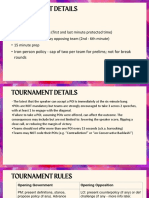 BP Format General Guidelines