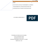 Relación Entre Convivencia Escolar y Rendimiento Académico