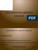 documentos medico legales