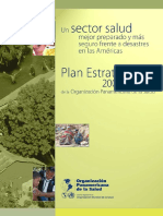 Plan Estrategico 2008 2012 (Organizacion Panamericana Salud)