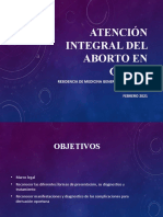 Atención Integral Del Aborto en Curso