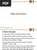 Pipes and Cisterns Problem Solutions | PDF | Hydraulic Engineering ...