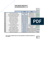 Asistencia Mar 23