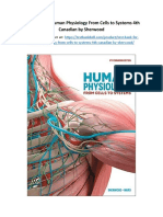 Test Bank For Human Physiology From Cells To Systems 4th Canadian by Sherwood