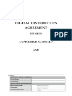 Dapper Music - Digital Distribution Agreement 2023