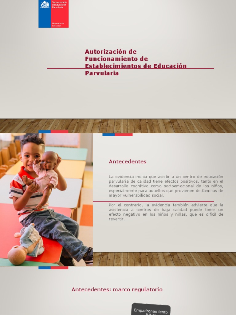 Funcionamiento Jardin Infantil | PDF | Educación de la primera infancia ...