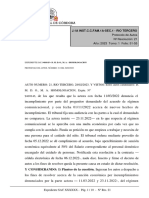 Fallo Incumplimiento de Acuerdo de Regimen Comunicacional Cordoba 2023