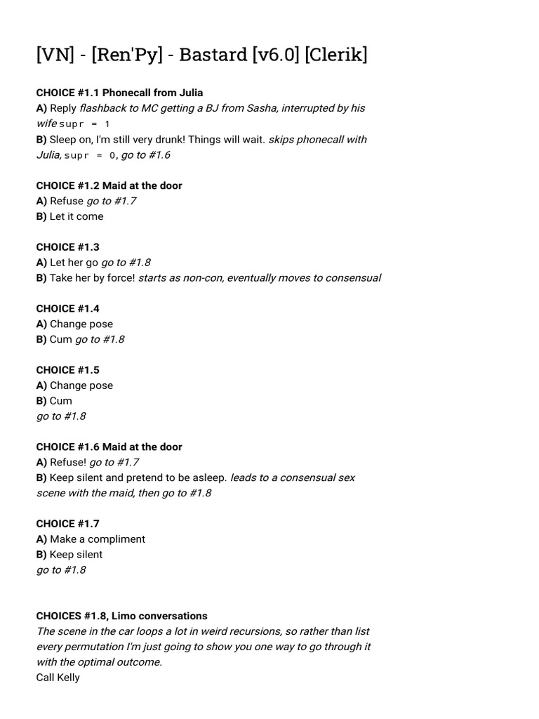 Bastard v6.0 Clerik Walkthrough PDF