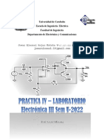 Práctica IV Laboratorio Electrónica III Sem U-2022