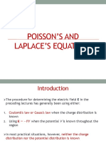 Lecture-22 Poisson and Laplace Eqs