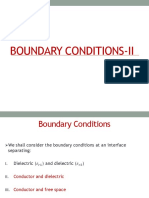 Lecture 21 Boundary Conditions II