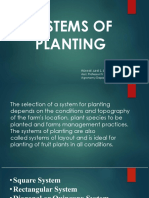 Systems of Planting