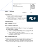 Examen Final: Amt / CDR / Banc / MKT Comportamiento Organizacional
