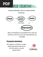 Crenças Centrais: Desamparo, Desamor e Desvalor | PDF
