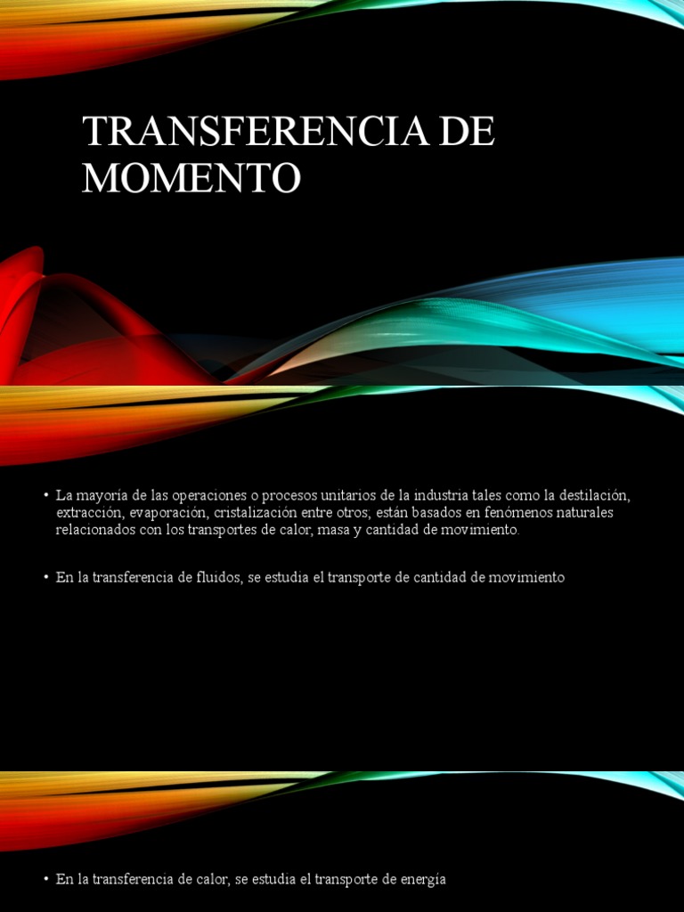 Transferencia de Momento | PDF | Viscosidad | Gases