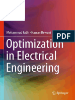 Mohammad Fathi - Hassan Bevrani - Optimization in Electrical Engineering-Springer (2019)