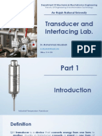 Transeducer Lab Part 1