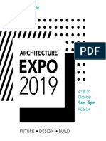Architecture Expo 2019 Brochure 