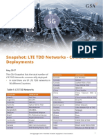 Snapshot LTE TDD Networks