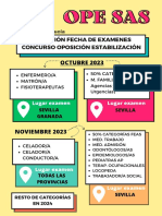 Carteleria Examenes OPE