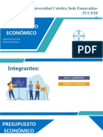 Presupuesto Economico y Financiero