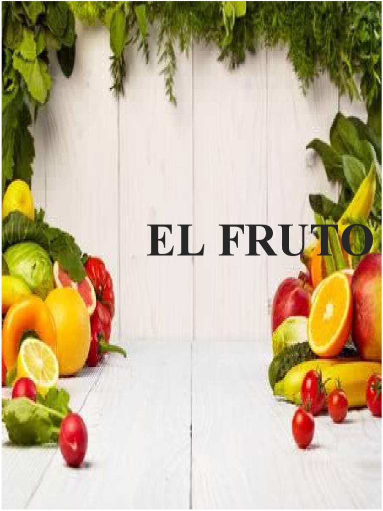 Partes y clasificación del fruto | PDF | Fruta | Botánica