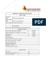 Banyan Price List