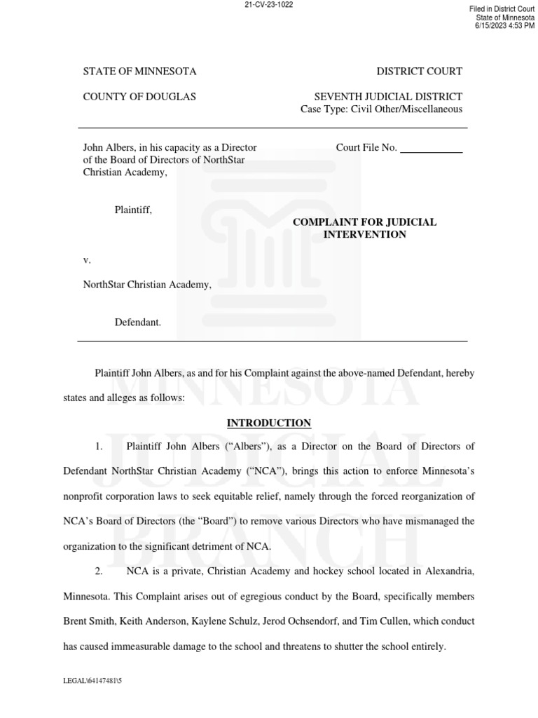 Complaint In Criminal Procedure