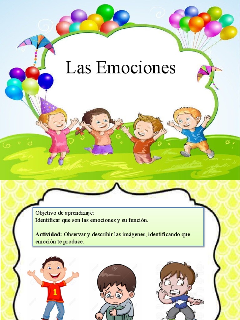Identificando Emociones en Niños | PDF