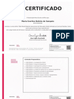 Certificado: Maria Everline Batista de Sampaio