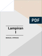 Lampiran I - Manual Operasi