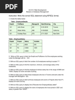 SQL Exercises5623-Students