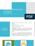 Fichas Didácticas para Analogías