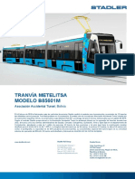 Datasheet Tram For Bolivia (ESP)