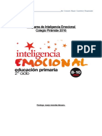 PROGRAMA DE INTELIGENCIA EMOCIONAL EN LA INFANCIA. 1 2 3 Básico